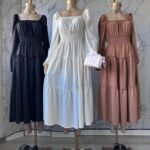 VESTIDO LARGO AMANDA LISO