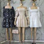VESTIDO CORTO LUNA BORDADO