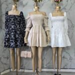 VESTIDO CORTO LUNA BORDADO