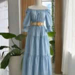 VESTIDO LARGO AMANDA 3/4
