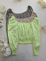 BLUSA CASIOPE MANGA LARGA