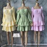 VESTIDO CORTO LISBOA LISO
